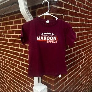 Gildan Kids Virginia Tech Maroon Effect Tee